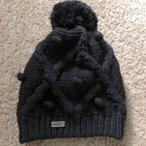 Vans Black Pom Beanie
